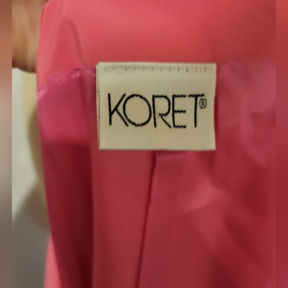 Koret Vintage Pink Blazer 14 (XL) - Picture 3 of 3